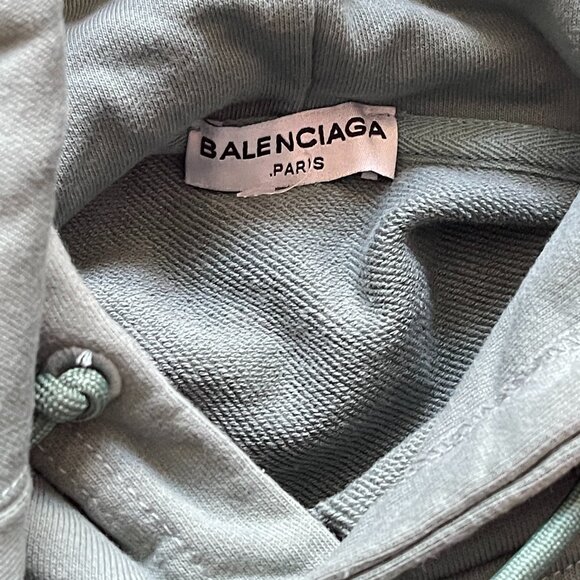 Balenciaga Green Hoodie - Picture 7 of 10